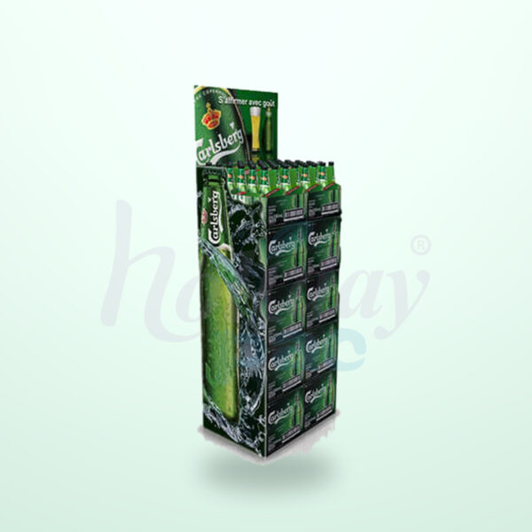Holidaypacfactory Corrugated Snack Counter Display Rack PDQ for Snack Retail Promotions image 05 by Holidaypacfactory