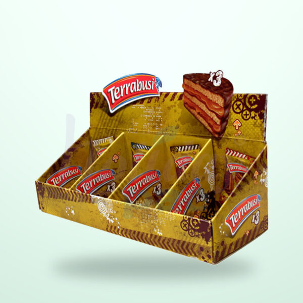Holidaypacfactory Corrugated Chocolate PDQ Display for Grocery Impulse Sales image 02 by Holidaypacfactory