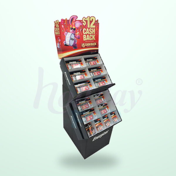 Holidaypacfactory Corrugated Color Phone Custom Floor Display for Electronics Accessory Retail image 02 by Holidaypacfactory