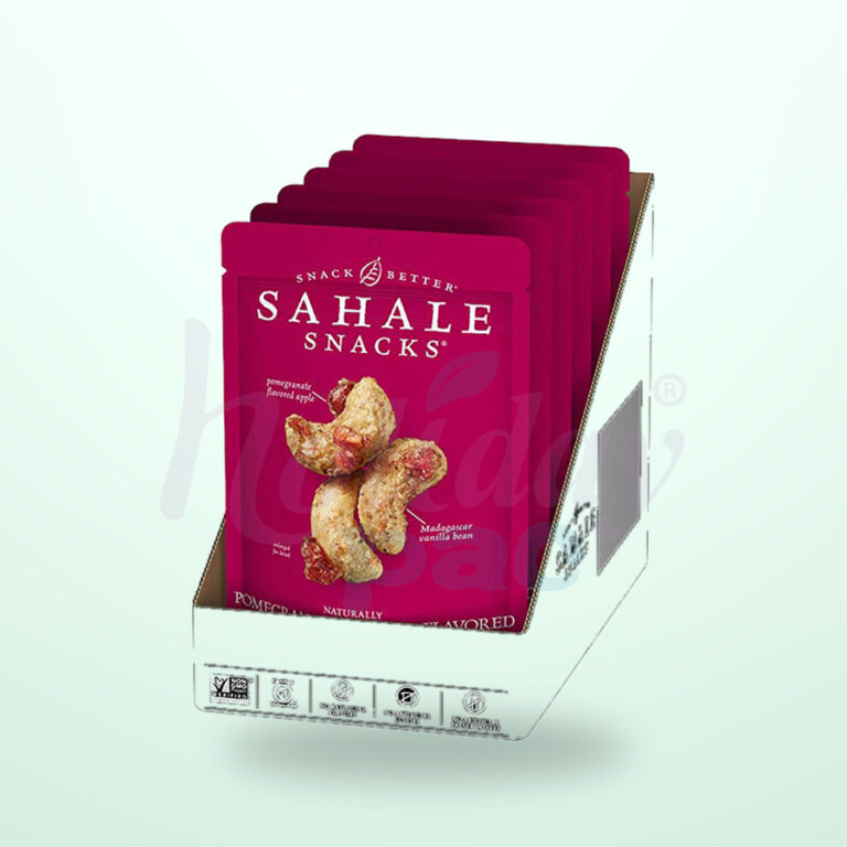 Holidaypacfactory Corrugated Nut Display Boxes for Packaged Food Merchandising image 01 by Holidaypacfactory