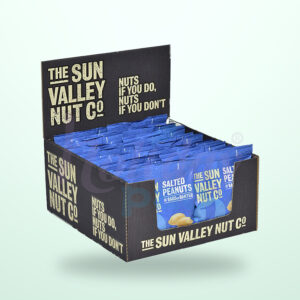 Holidaypacfactory Corrugated Nuts Counter Displays for Snack Retail Promotions image 01 by Holidaypacfactory
