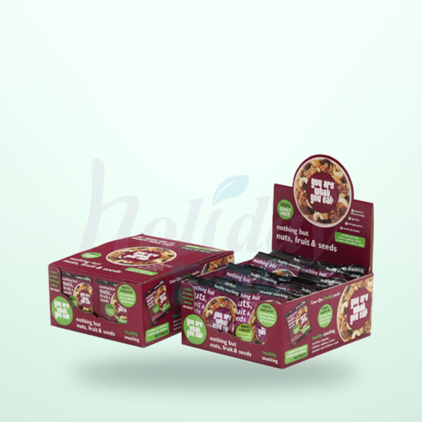 Holidaypacfactory Corrugated Nuts Counter Displays for Snack Retail Promotions image 05 by Holidaypacfactory