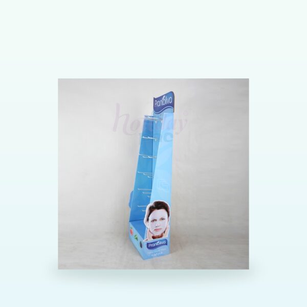 Holidaypacfactory corrugated pegboard hook display for accessories masks and small hanging products image 4