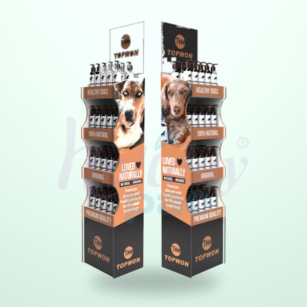 Holidaypacfactory Mixed-SKU Supermarket FSDU Display for Grocery Retail Campaigns image 01 by Holidaypacfactory