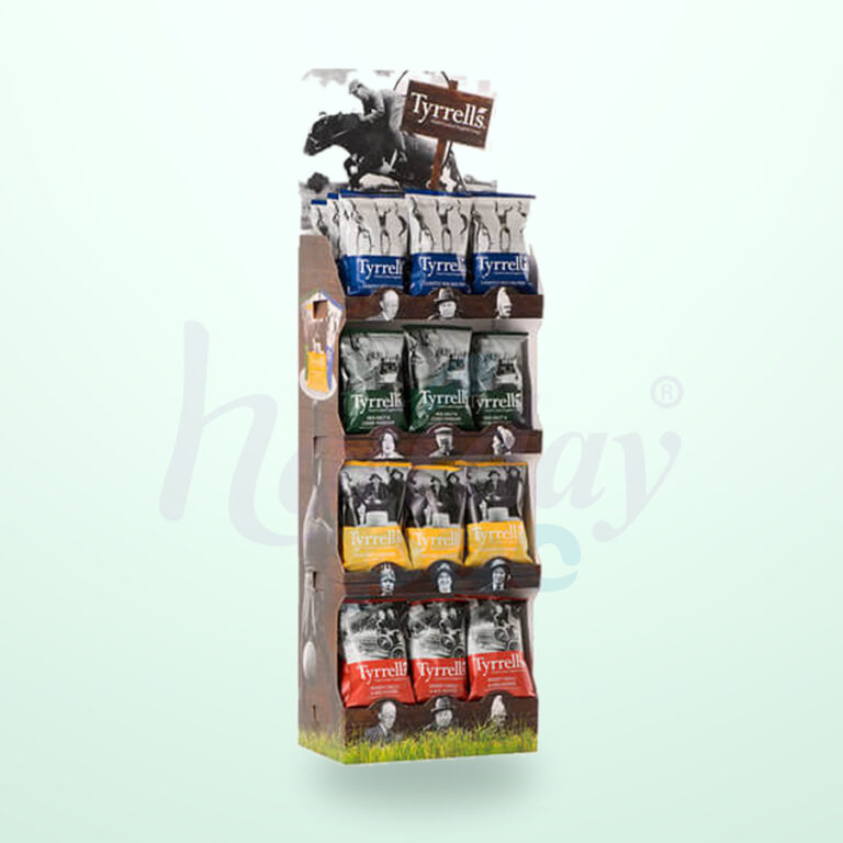 Holidaypacfactory Multi-SKU Pet Food Floor Display for Freestanding Retail Programs image 01 by Holidaypacfactory