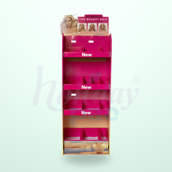 Holidaypacfactory Corrugated Retail Makeup Displays for Beauty Retail Launches image 05 by Holidaypacfactory