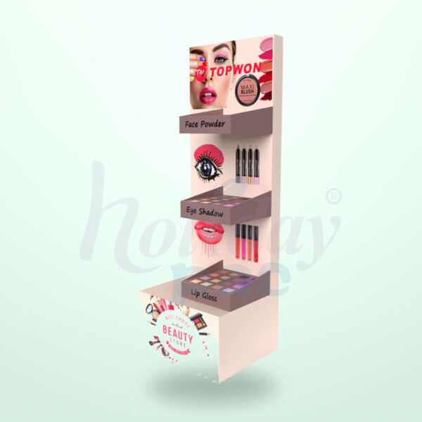 Holidaypacfactory Beauty Tester Cosmetic Floor Display for Retail Sampling Programs image 03 by Holidaypacfactory