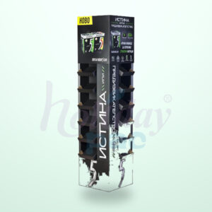 Holidaypacfactory Custom Battery Cardboard Floor Display for Consumer Electronics Merchandising image 01 by Holidaypacfactory