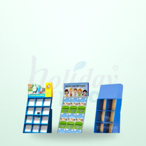 Holidaypacfactory Custom Cardboard Book Display Stands for Library Gift Corners image 02 by Holidaypacfactory