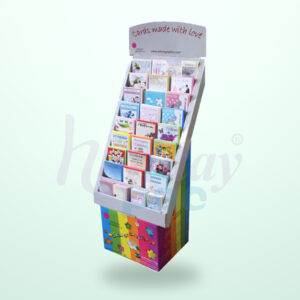 Holidaypacfactory Holiday Greeting Card Floor Display for Seasonal Card Campaigns image 01 by Holidaypacfactory