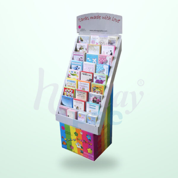 Holidaypacfactory Holiday Greeting Card Floor Display for Seasonal Card Campaigns image 01 by Holidaypacfactory