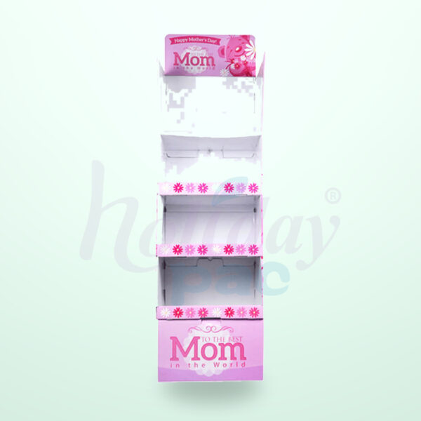 Holidaypacfactory Mother's Day Bouquet and Card Floor Display for Gift Retail image 05 by Holidaypacfactory