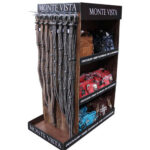 Holidaypacfactory cardboard pallet clothing display category merchandising detail