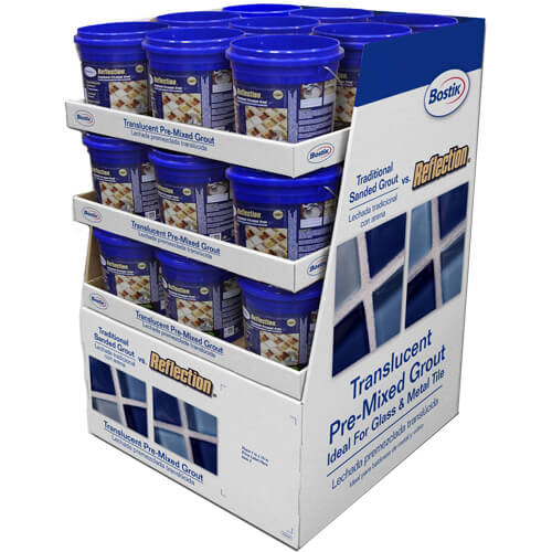 Holidaypacfactory cardboard pallet display stand multi-side display detail