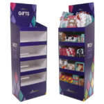 Holidaypacfactory cardboard pallet display stand category merchandising detail