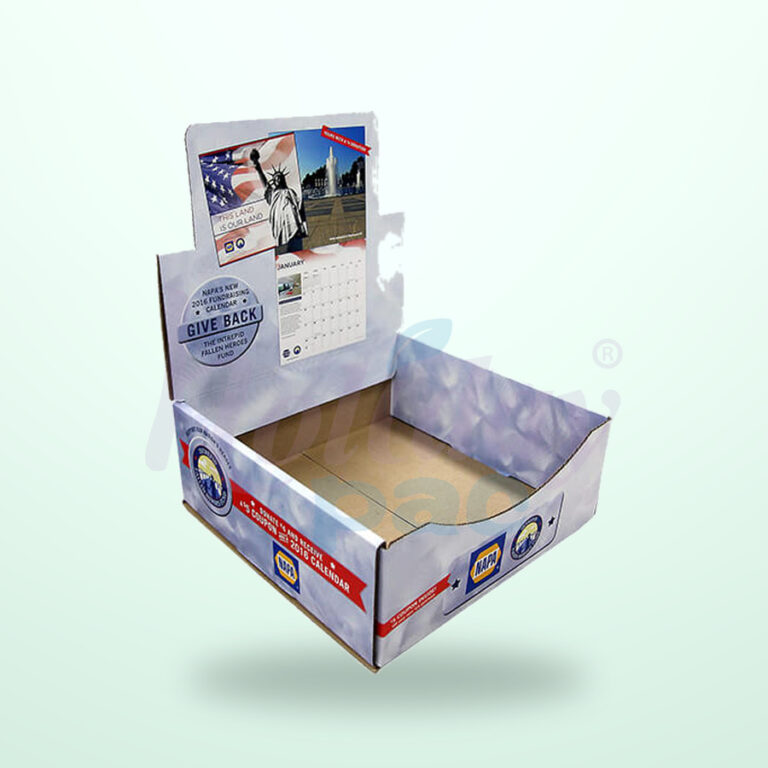 Holidaypacfactory Custom Cardboard Snack Display Box for Grocery Impulse Sales image 01 by Holidaypacfactory