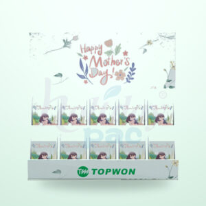 Holidaypacfactory Mother's Day Corrugated Counter Tray for Floral Gift Campaigns image 02 by Holidaypacfactory