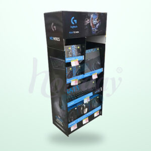 Holidaypacfactory Custom Corrugated Keyboard Mouse Displays for Tech Accessory Promotions image 01 by Holidaypacfactory