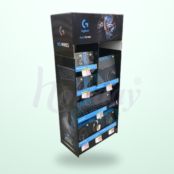 Holidaypacfactory Custom Corrugated Keyboard Mouse Displays for Tech Accessory Promotions image 01 by Holidaypacfactory