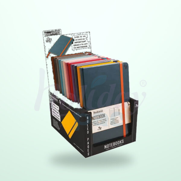 Holidaypacfactory Custom Corrugated Notebook Counter Display for Library Gift Corners image 02 by Holidaypacfactory