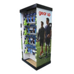 Holidaypacfactory corrugated pallet display shelf retail product view
