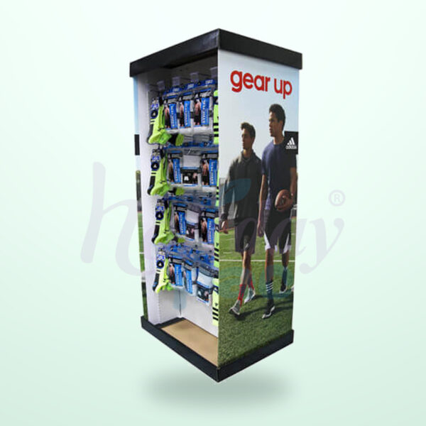 Holidaypacfactory Walmart style endcap cardboard display image 3