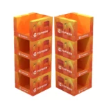 Holidaypacfactory corrugated pallet skirts display store promotion reference