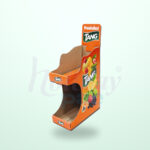 Holidaypacfactory Custom Corrugated Snack Counter Display Stand for Packaged Food Merchandising image 03 by Holidaypacfactory