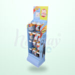 Holidaypacfactory Corrugated Cardboard Case Stacker Display Rack- for Store Floor Merchandising image 05 by Holidaypacfactory