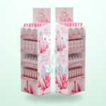 Holidaypacfactory Premium Cosmetic Floor Display Stand for Beauty Counter Rollouts image 01 by Holidaypacfactory