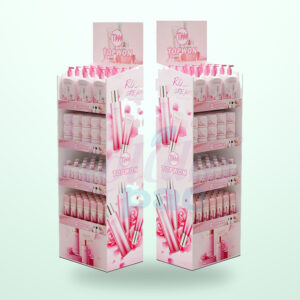 Holidaypacfactory Premium Cosmetic Floor Display Stand for Beauty Counter Rollouts image 01 by Holidaypacfactory