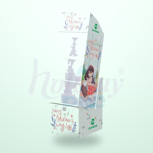 Holidaypacfactory Mother's Day Gift Set Floor Display for Seasonal Retail Aisles image 05 by Holidaypacfactory