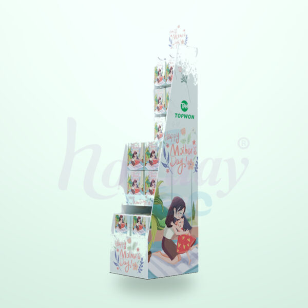 Holidaypacfactory Custom Point Of Purchase Displays For Mother's Day for Seasonal Supermarket Gift Sales image 04 by Holidaypacfactory