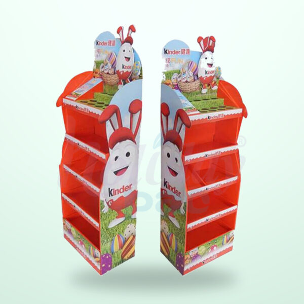 Holidaypacfactory Cardboard Easter Rabbits Display for Easter Candy and Gift Promotions image 04 by Holidaypacfactory