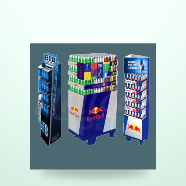 Holidaypacfactory Custom Sports Drink Displays for Supermarket Drink Aisles image 01 by Holidaypacfactory