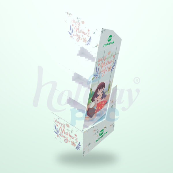 Holidaypacfactory Mother's Day Aisle Promotion Floor Display for Supermarket Sales image 01 by Holidaypacfactory