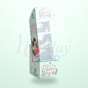 Holidaypacfactory Mother's Day Aisle Promotion Floor Display for Supermarket Sales image 02 by Holidaypacfactory