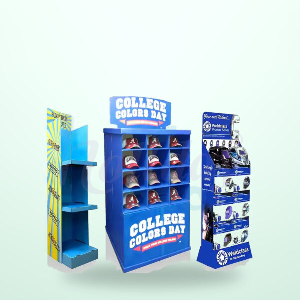 Holidaypacfactory End Cap Baseball Hat Display for Lifestyle Product Merchandising image 04 by Holidaypacfactory