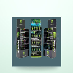 Holidaypacfactory Monster Energy Drink Display Stand for Convenience Store Beverage Sales image 01 by Holidaypacfactory