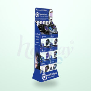 Holidaypacfactory Motorcycle Helmet Display Rack for Lifestyle Product Merchandising image 02 by Holidaypacfactory
