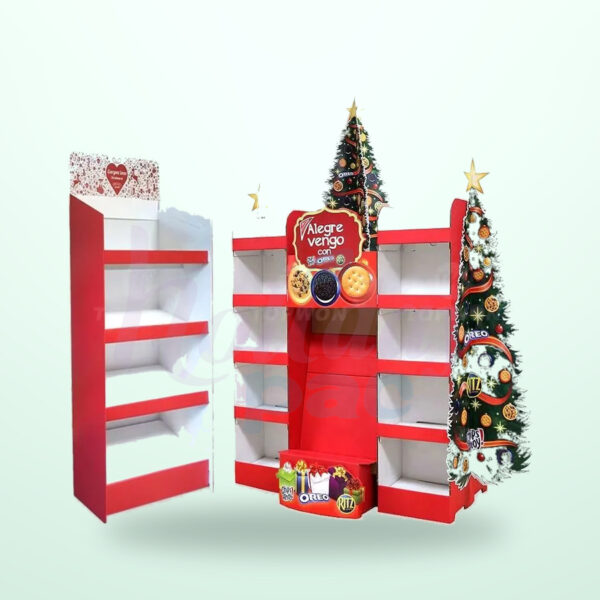 Holidaypacfactory Handmade Potato Chip Counter Top Display Stand for Checkout Counter Promotions image 04 by Holidaypacfactory