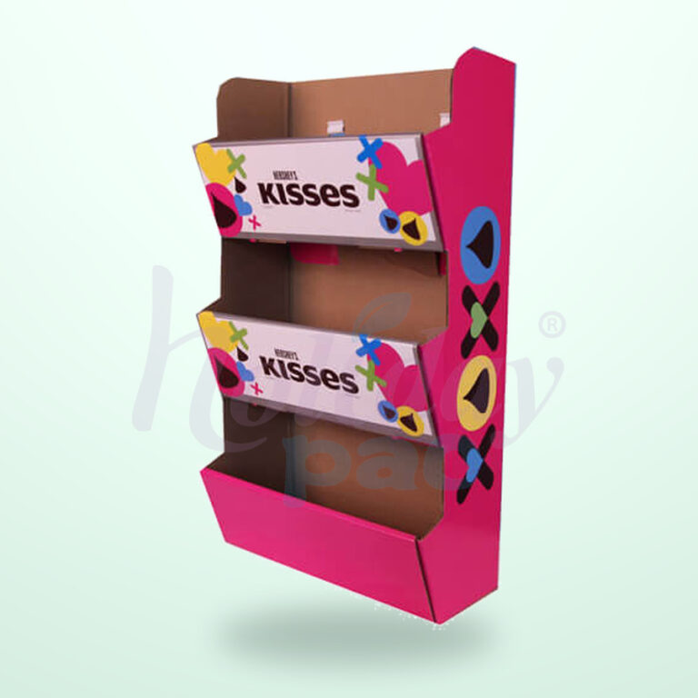 Holidaypacfactory printed cardboard sidekick display stand main image with centered logo watermark