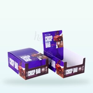 Holidaypacfactory protein bar shelf ready packaging SRP tray for snack retail replenishment image 1