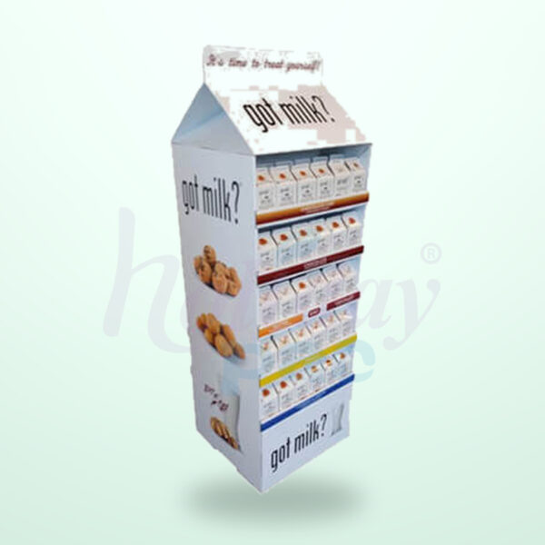 Holidaypacfactory Retail Corrugated Beer Display Stands for Beverage Retail Promotions image 05 by Holidaypacfactory