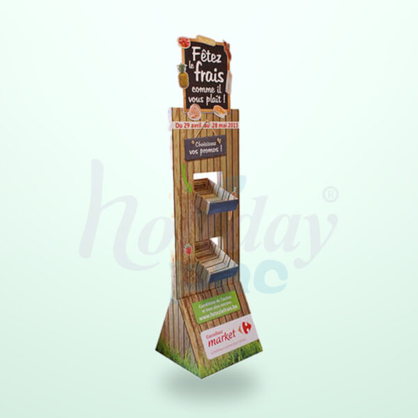 Holidaypacfactory Corrugated Pet Store Floor Display for Multi-Product Pet Retail image 05 by Holidaypacfactory