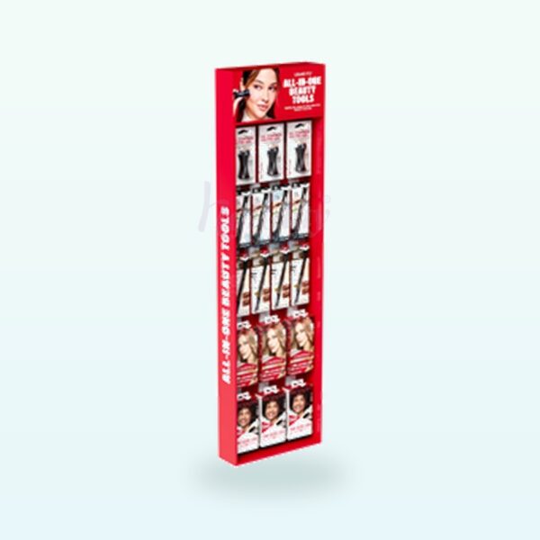 Holidaypacfactory shelf side power wing sidekick display for pharmacy grocery retail promotions image 1