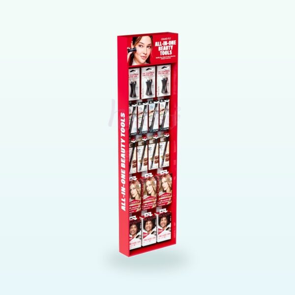 Holidaypacfactory shelf side power wing sidekick display for pharmacy grocery retail promotions image 2