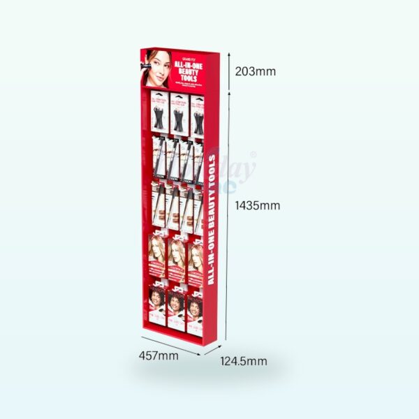 Holidaypacfactory shelf side power wing sidekick display for pharmacy grocery retail promotions image 5