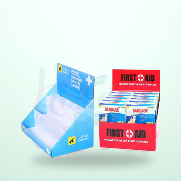 Holidaypacfactory Small 3 Tier Cardboard Counter Display for Three Tier Small Product Trays image 03 by Holidaypacfactory