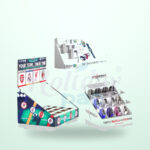 Holidaypacfactory Small 3 Tier Cardboard Counter Display for Three Tier Small Product Trays image 04 by Holidaypacfactory